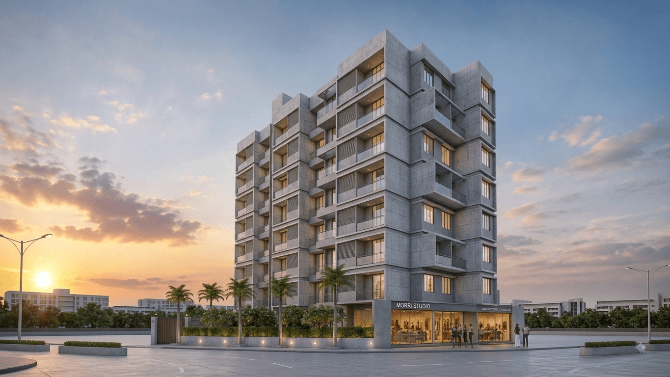 MJ Architects — residential tower project