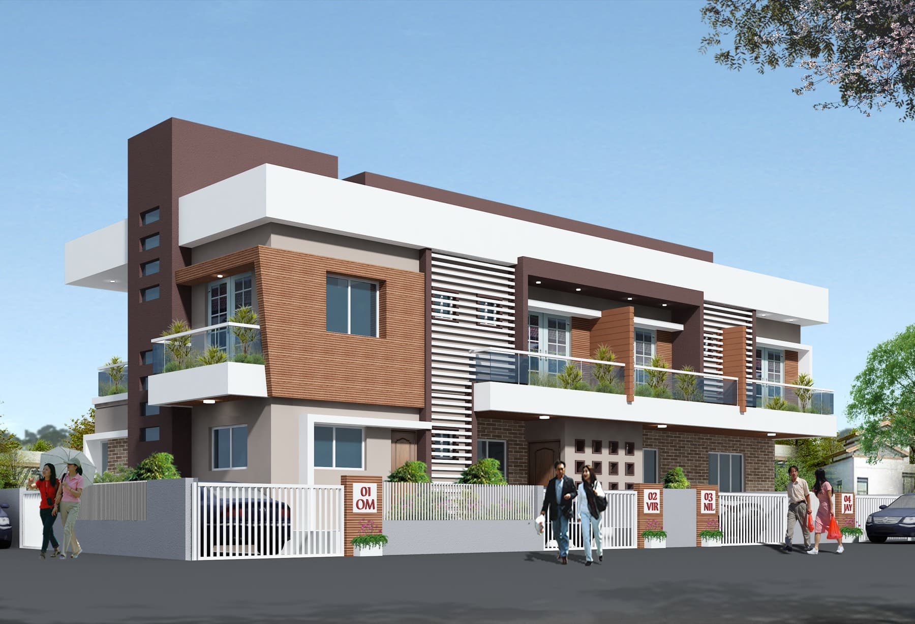 Nitin Sonawane Row House